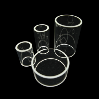 Customized Diameter Quartz Pyrex Glass Tube/Colored Borosilicate Glass Tubing 3.3