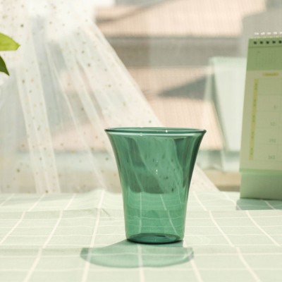 Widely Used Chinese supplier heat resistant  thin single wall glass cup tea