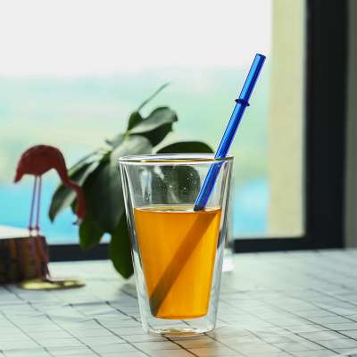 Factory Directly Provide reusable borosilicate glass drinking straw