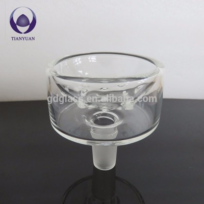 Handmade Double Wall Glass Hookah Shisha Bowl