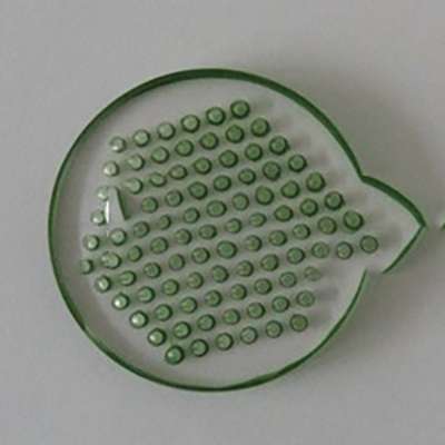 Wholesale best price Factory made borosilicate glass round comb disc